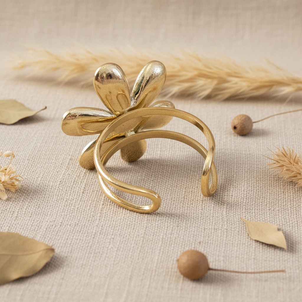 Bague fleur