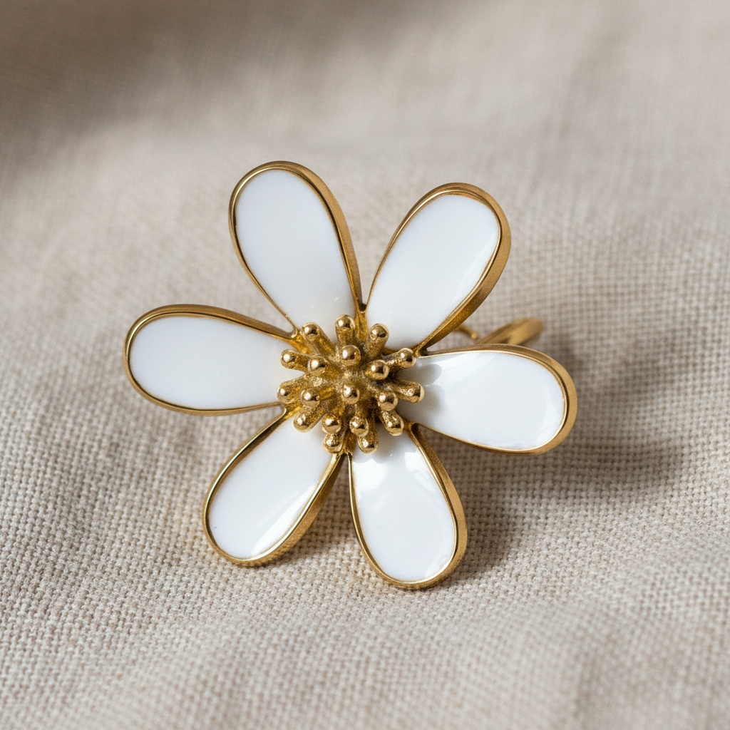 Bague fleur