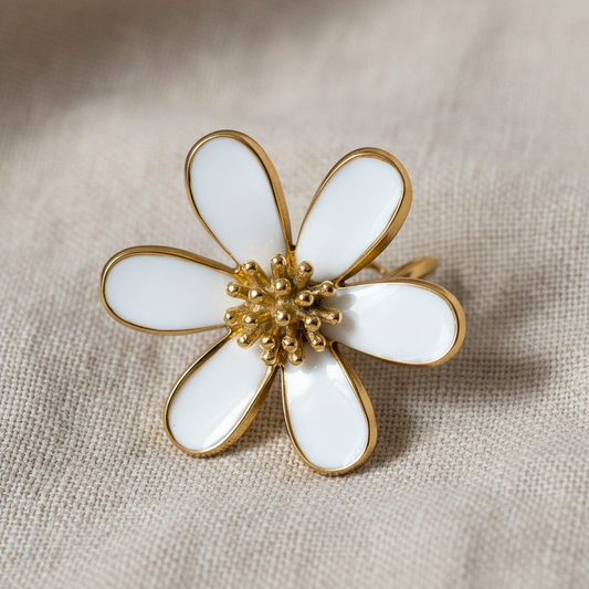Bague fleur