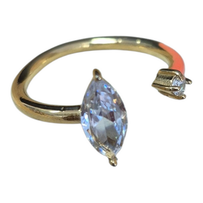 🧡 Bague Bohm Paris Ajustable – Orange