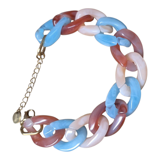 Bracelet Maillons Pastel – Élégance & Tendance ✨