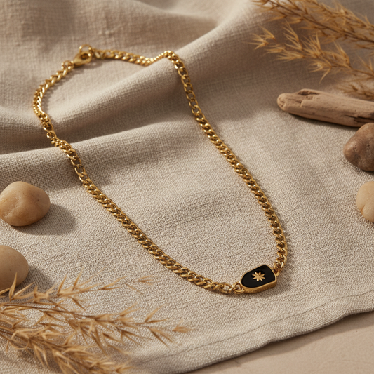 Collier Bohm Étoile Nuit