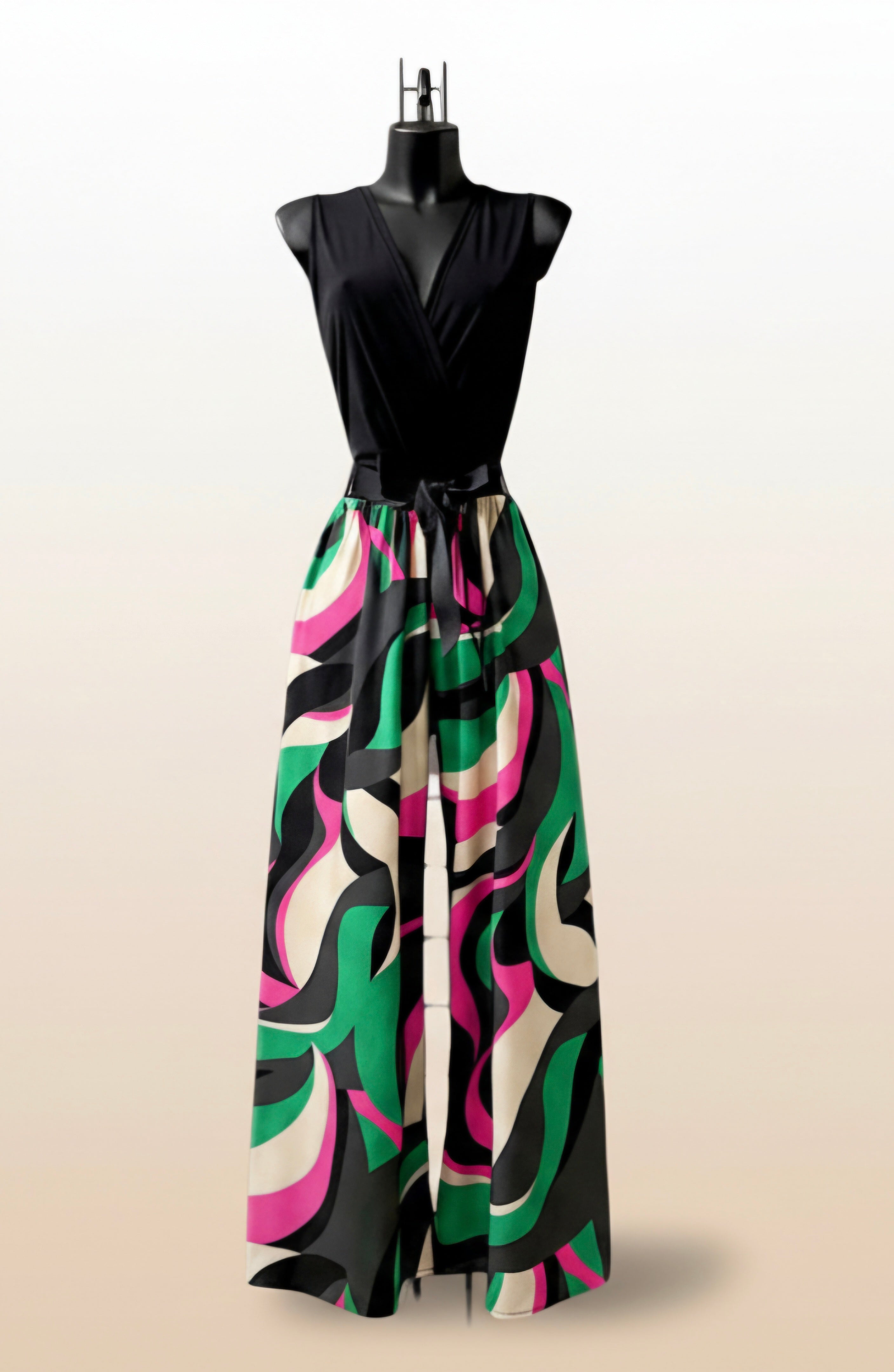 ✨ Combinaison fluide imprimée – Taille unique ✨